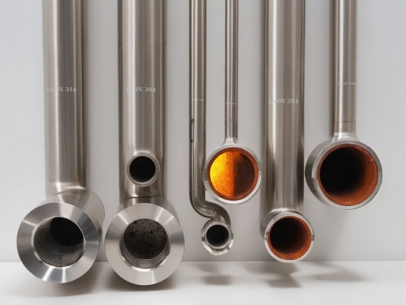 Inox 201, 304, 430, 316 Có Bị Gỉ Sét Không? Giải Đáp Chi Tiết