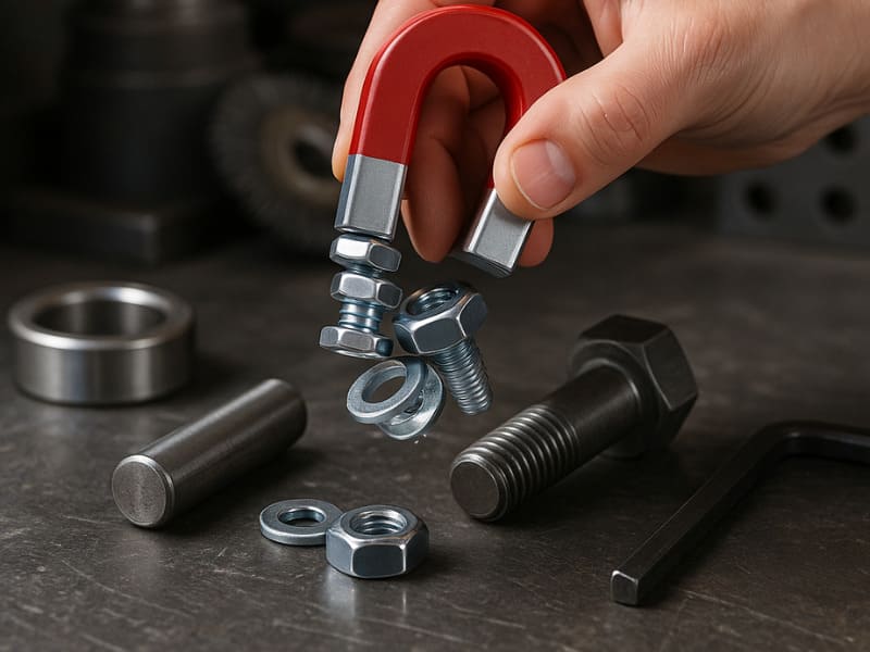 Inox có bị hút nam châm không