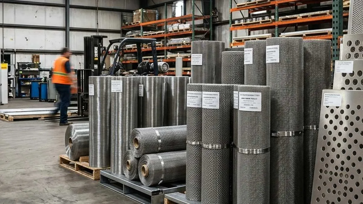 Cuộn Lưới Inox Đan Dệt Mesh HaVi Cuộn lưới inox đan dệt ô vuông mesh lọc chất lỏng và khí bụi công nghiệp