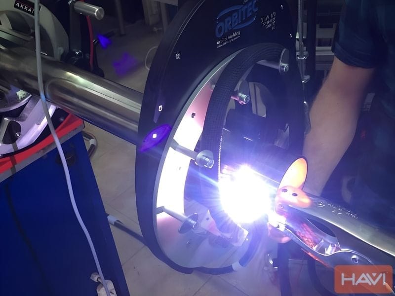 Quy trình hàn tự động Orbital và thụ động hóa bồn dược phẩm ASME BPE