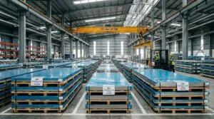 Tổng kho lưu trữ các khổ tấm inox tiêu chuẩn 1000x2000, 1219x2438, 1500x3000 tại HaVi